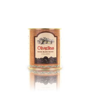 100% Griechisch Schwarze oxidierte oliven (CONFIT) Dose 850ml OLIVELLAS