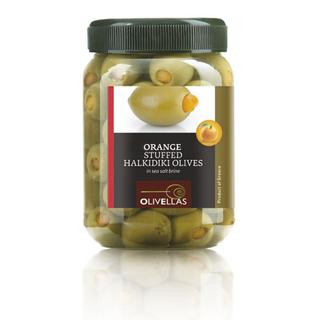 Orange Stuffed Olives Pet Jar 0.5lt 	