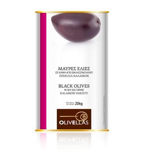 Kalamon Sorte Oliven  im Kanistern 21lt 
